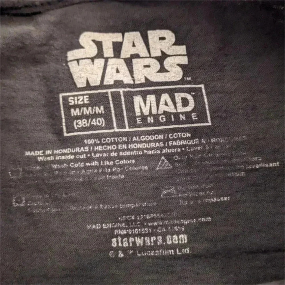 Star Wars Baby Yoda T-Shirt, Men's Size Medium - Picture 4 of 7